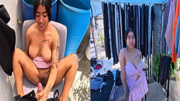 Convenzo a vendedora de tener sexo atrás de la tienda – Xleche.com – Videos porno