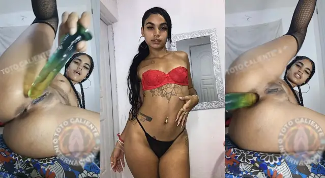 Dominican La Diosa Amaeya Se Mete El Dildo Por EL Culo – Xleche.com – Videos porno