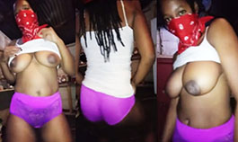 Haitiana dando su servicio rico, baile Erótico a un tiguere dominicano – Xleche.com – Videos porno