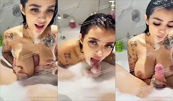 Karely Ruiz Video Porno Exclusivo ‘Chupando Verga en la Bañera’ – Xleche.com – Videos porno