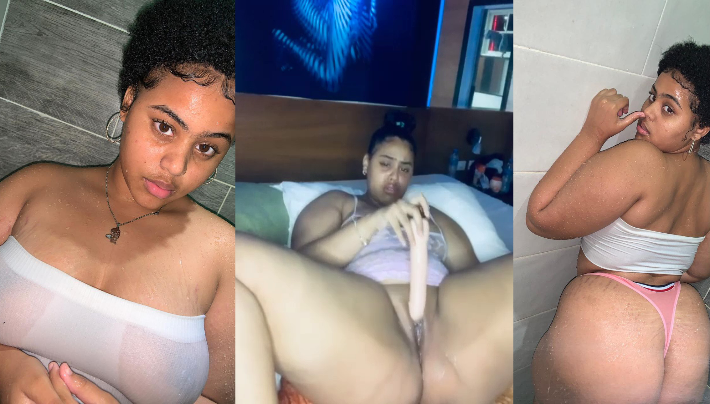 La Dominicana CHERRYpr Se Pajea con su Dildo Para Su Malito – Xleche.com – Videos porno