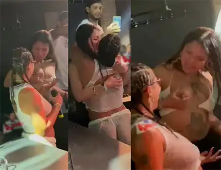 Tokisha bien perra en la discoteca con una fanatica – Xleche.com – Videos porno
