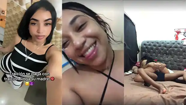 Video porno de la dominicana Yazly cabalgando y sacando leche – Xleche.com – Videos porno